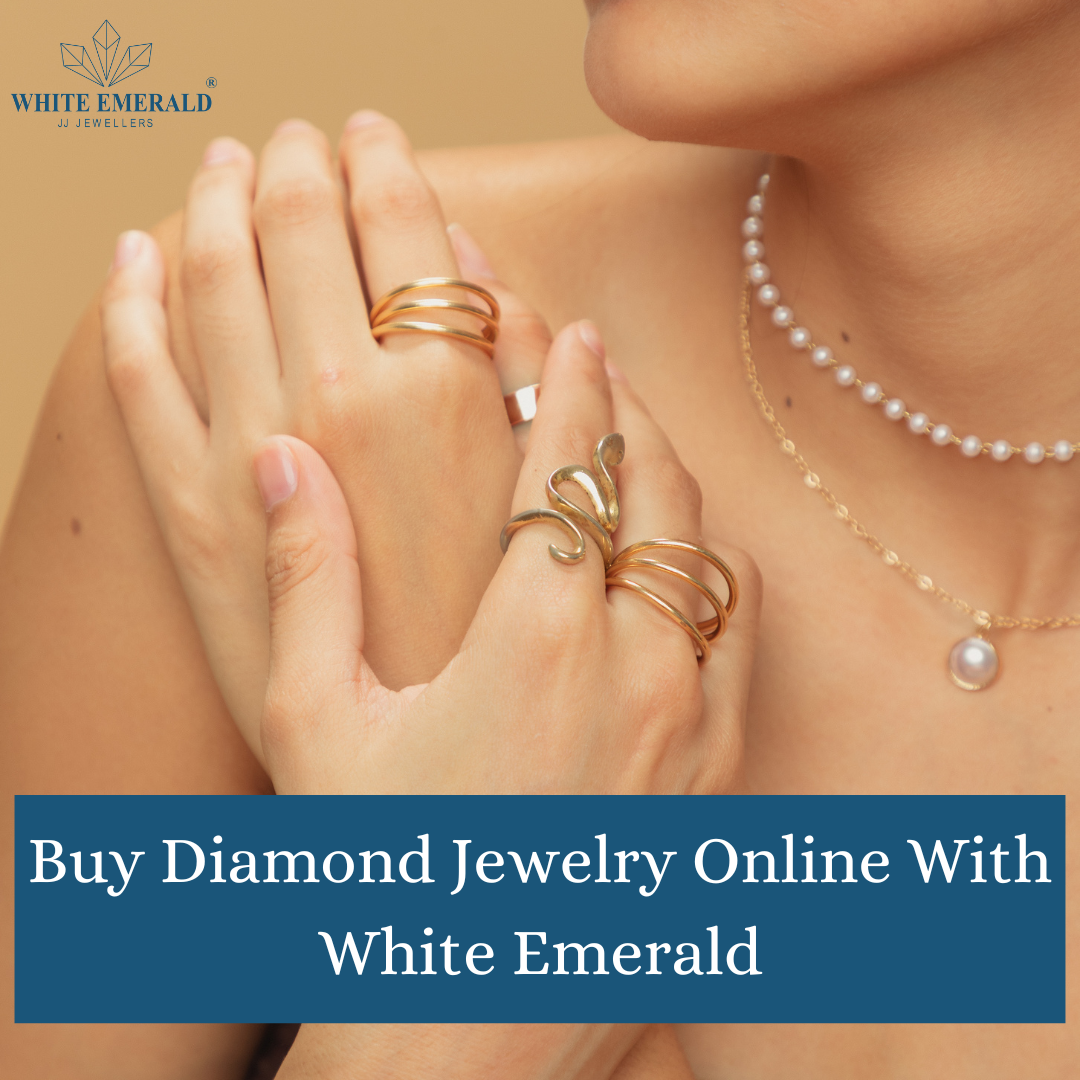 Buy Diamond Jewelry Online With White Emerald